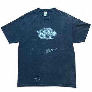Vintage 90s Distressed Spy Eyewear Glasses Logo Merch T-shirt Large